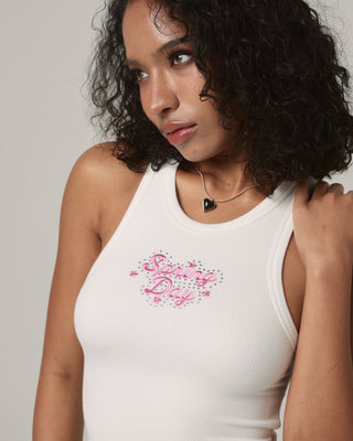 spring day crop tank