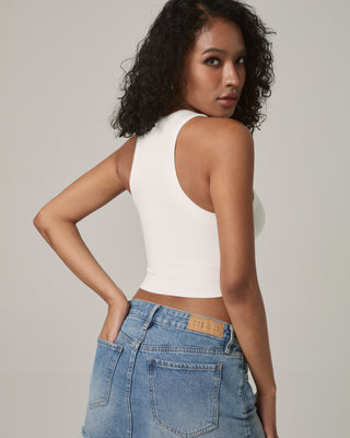 spring day crop tank