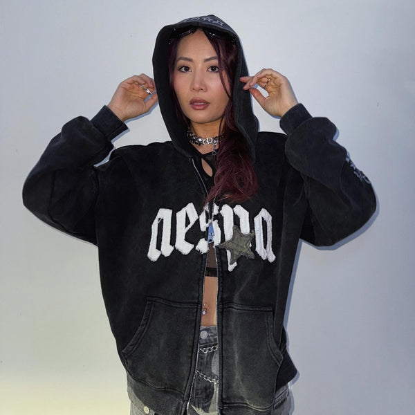 【032C】032c X aespa Fitted Hoodie BLACK 032c2024day2-406.jpg?v=1738324235